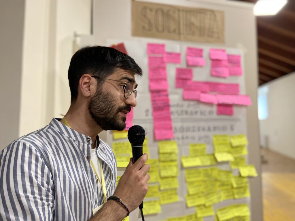 Emersione delle idee imprenditoriali della comunità di Roseto Capo Spulico durante lo Scenario Workshop