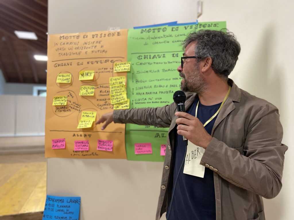 Racconto delle idee imprentitoriali della comunità emerse durante lo Scenario Workshop tenutosi a Roseto Capo Spulico