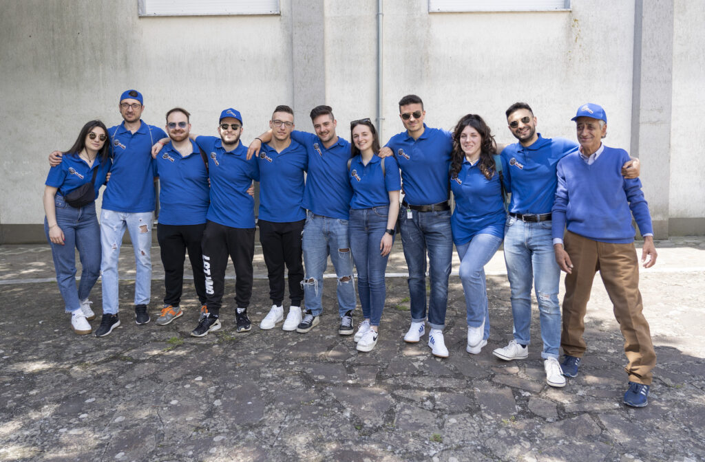 I giovani membri dell'Associazione La Lente di Calvera - Foto Credit Giovanni Lancellotti